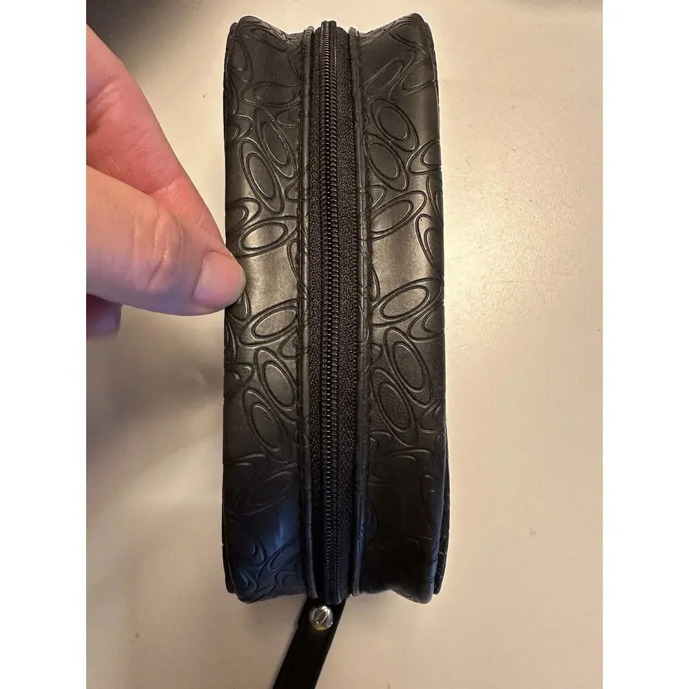 Oakley sunglasses black soft shell vinyl case with wrist strap